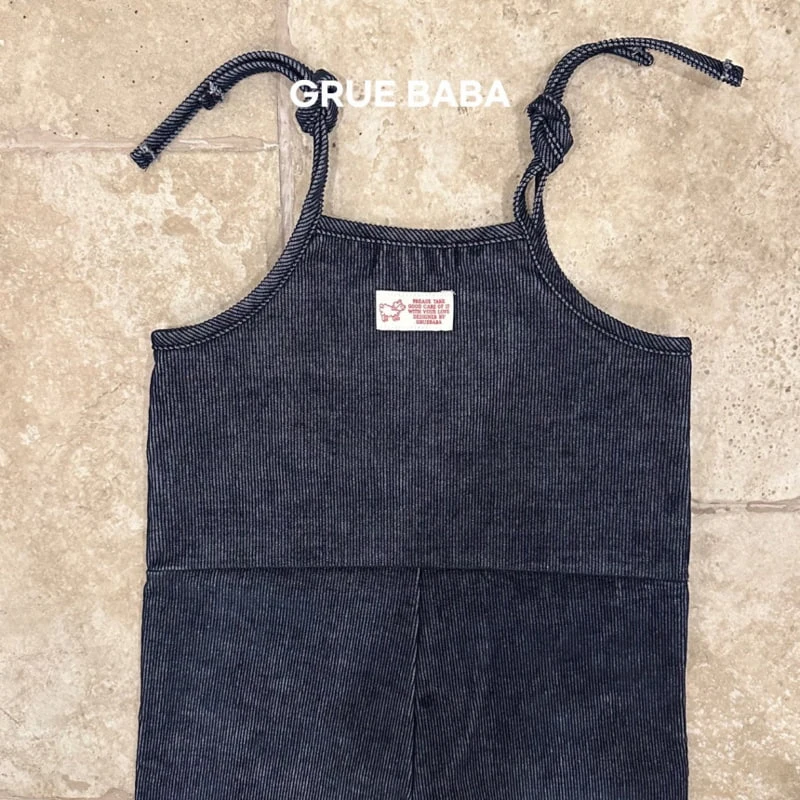 Grue Baba - Korean Children Fashion - #littlefashionista - Tom Overalls - 3