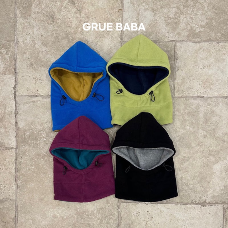 Grue Baba - Korean Children Fashion - #minifashionista - Ridge Hood Warmer