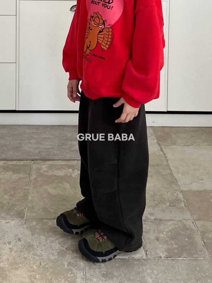 Grue Baba - Korean Children Fashion - #minifashionista - Black Red Pants - 10