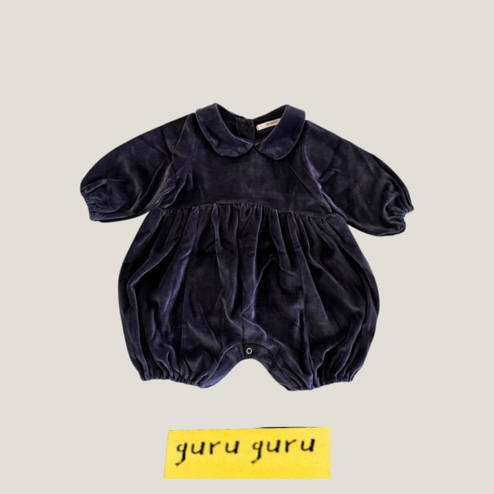 Guru Guru - Korean Baby Fashion - #babyboutiqueclothing - Veloa Romper - 2