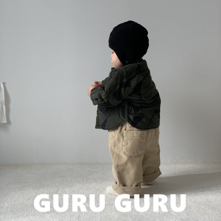 Guru Guru - Korean Baby Fashion - #babyfever - Brushed Straight Pants - 10