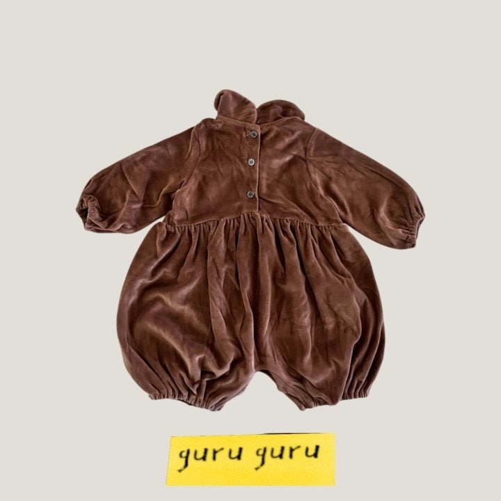 Guru Guru - Korean Baby Fashion - #babyfever - Veloa Romper - 5