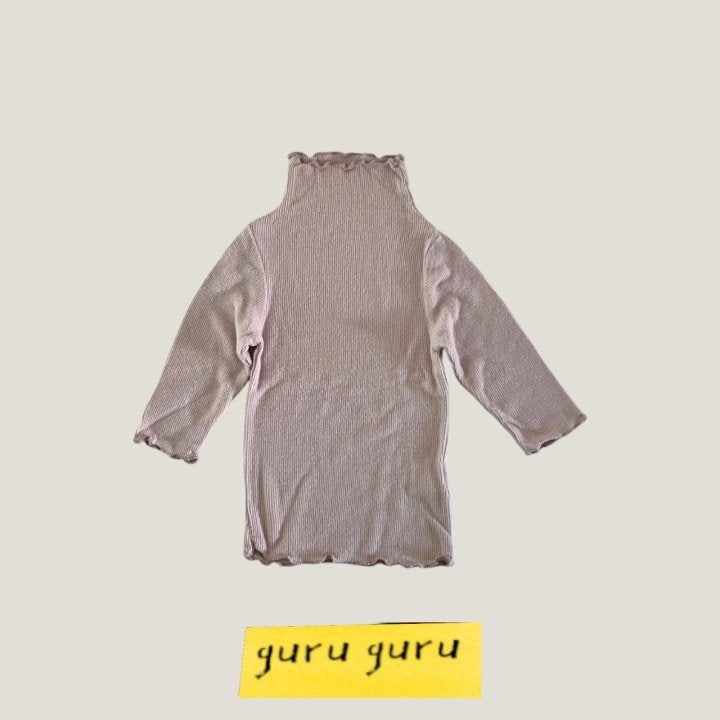 Guru Guru - Korean Baby Fashion - #babygirlfashion - Inner Turtleneck Tee - 2