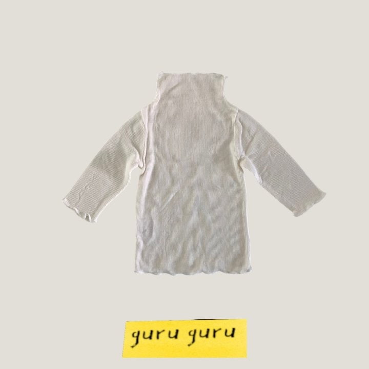 Guru Guru - Korean Baby Fashion - #babylifestyle - Inner Turtleneck Tee - 3