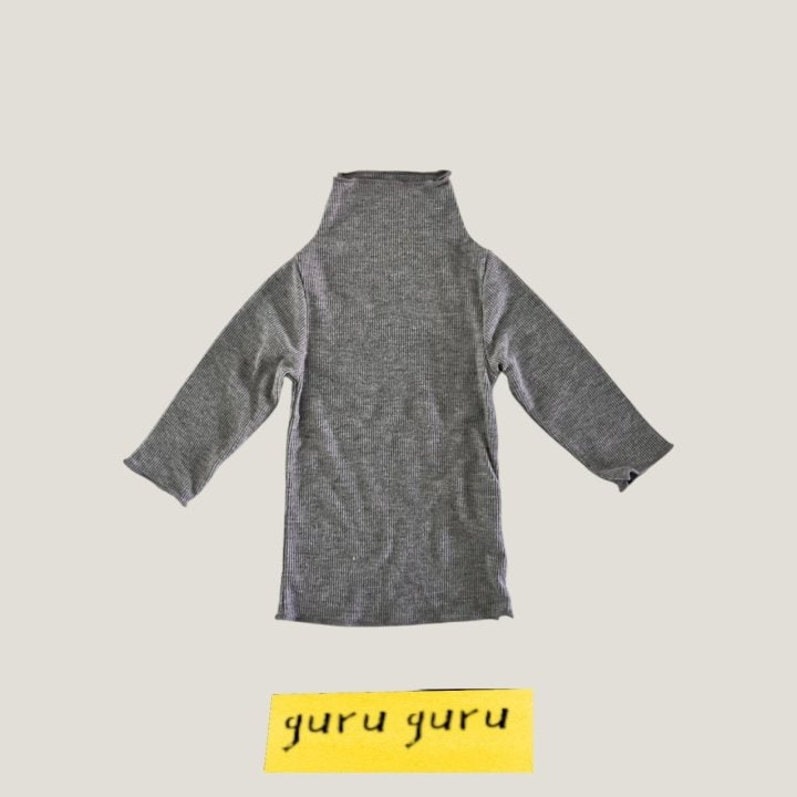 Guru Guru - Korean Baby Fashion - #babylifestyle - Inner Turtleneck Tee - 4