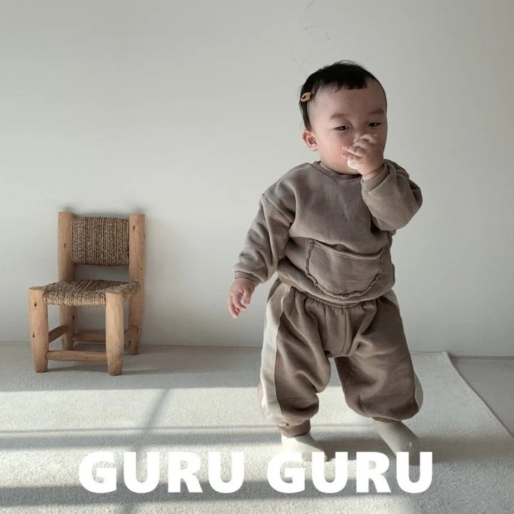 Guru Guru - Korean Baby Fashion - #babyootd - Emong Sweatshirt - 6