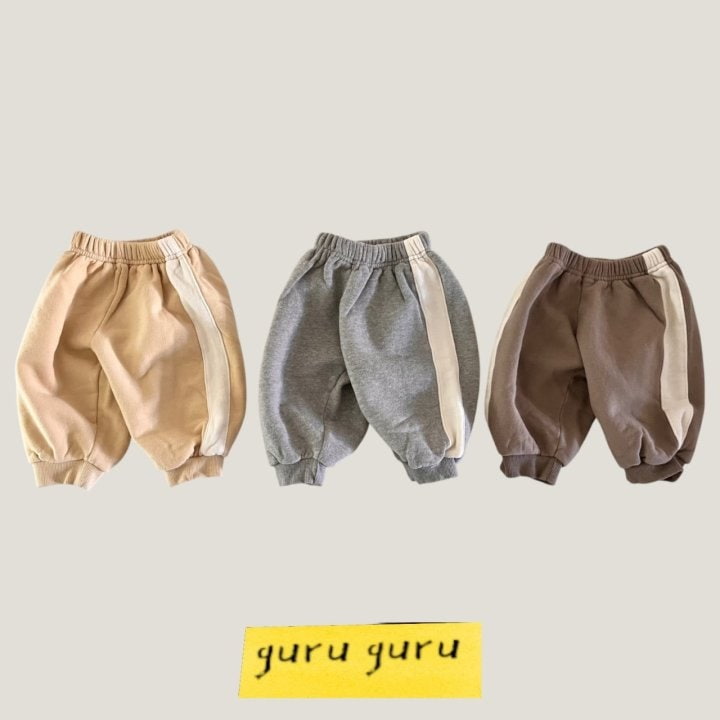 Guru Guru - Korean Baby Fashion - #babywear - Line Pants