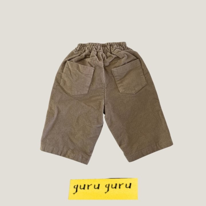 Guru Guru - Korean Baby Fashion - #onlinebabyboutique - Brushed Straight Pants - 3