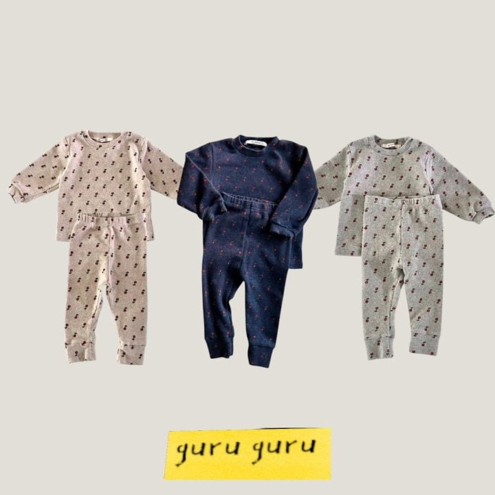 Guru Guru - Korean Baby Fashion - #onlinebabyshop - Bebe Monet Set