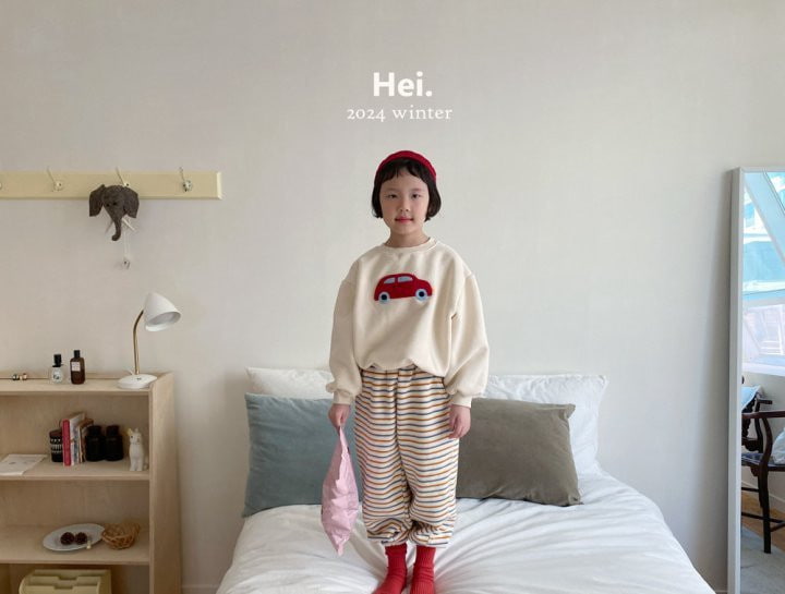 Hei - Korean Baby Fashion - #smilingbaby - Stripe Pants - 4