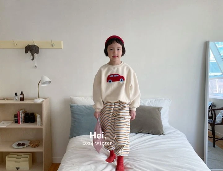 Hei - Korean Baby Fashion - #babyboutiqueclothing - Stripe Pants - 5