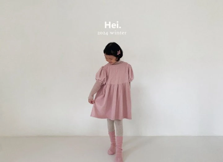 Hei - Korean Baby Fashion - #babyboutiqueclothing - Ribbon One-piece - 4