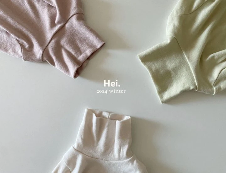 Hei - Korean Baby Fashion - #babyfashion - Soft Turtleneck Tee - 2