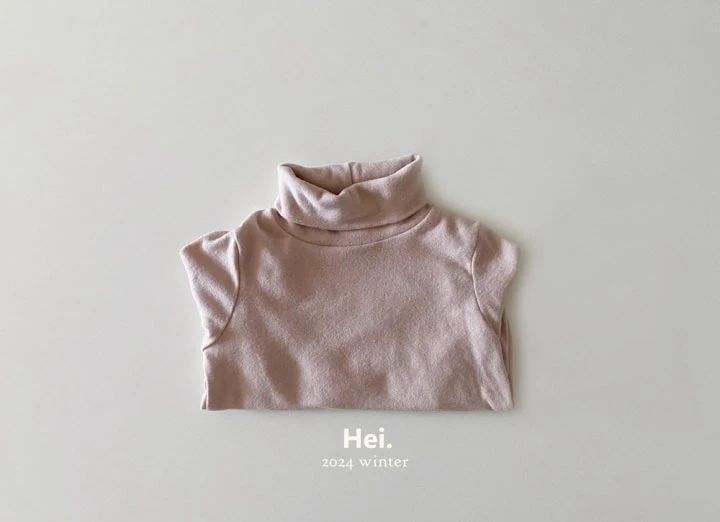 Hei - Korean Baby Fashion - #babyfever - Soft Turtleneck Tee - 3