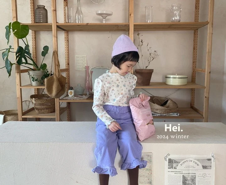 Hei - Korean Baby Fashion - #babygirlfashion - Frill Pants - 6