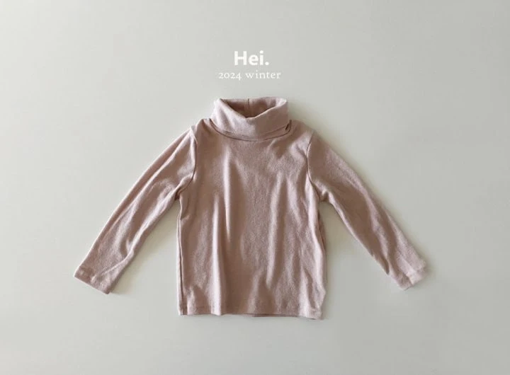 Hei - Korean Baby Fashion - #babyfever - Soft Turtleneck Tee - 4