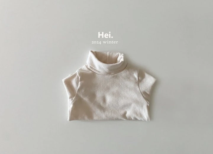 Hei - Korean Baby Fashion - #babylifestyle - Soft Turtleneck Tee - 5