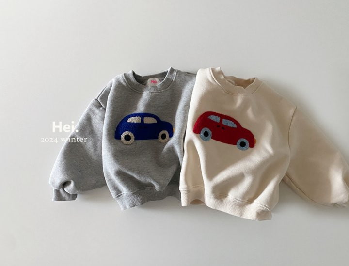 Hei - Korean Baby Fashion - #babylifestyle - Car Sweatshirts