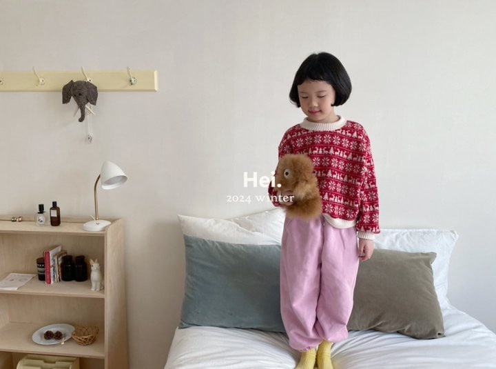 Hei - Korean Baby Fashion - #babyootd - Christmas Knit - 4