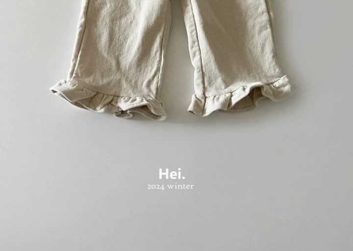 Hei - Korean Baby Fashion - #babyoutfit - Frill Pants - 11