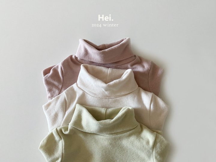 Hei - Korean Baby Fashion - #babyoutfit - Soft Turtleneck Tee - 9