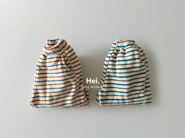 Hei - Korean Baby Fashion - #onlinebabyboutique - Stripe Pants