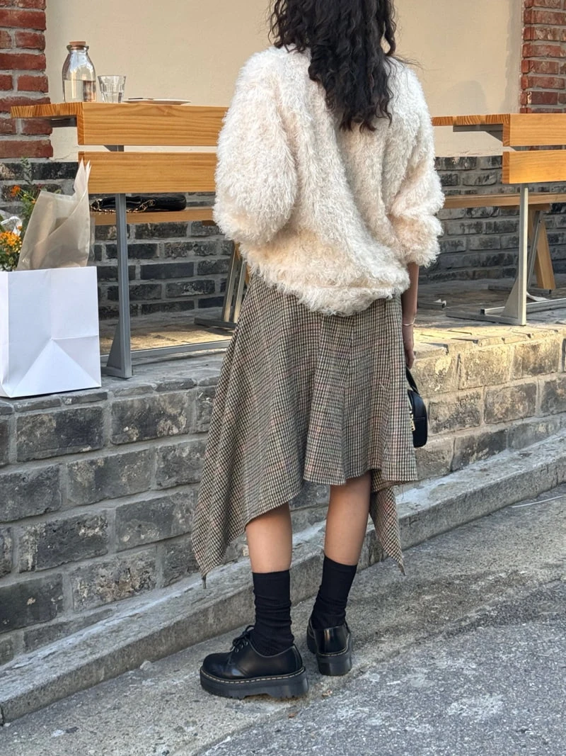 Heil - Korean Women Fashion - #momslook - Wool Knot Skirt - 10