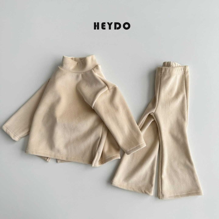 Heydo - Korean Children Fashion - #Kfashion4kids - Soft Mink Ribbed Set - 5