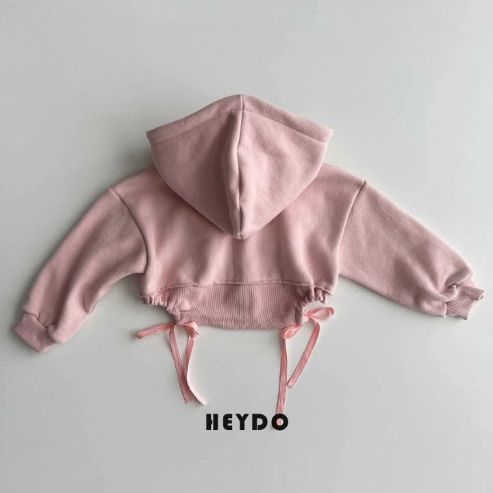 Heydo - Korean Children Fashion - #Kfashion4kids - Cropped Hooded Zip-up - 9