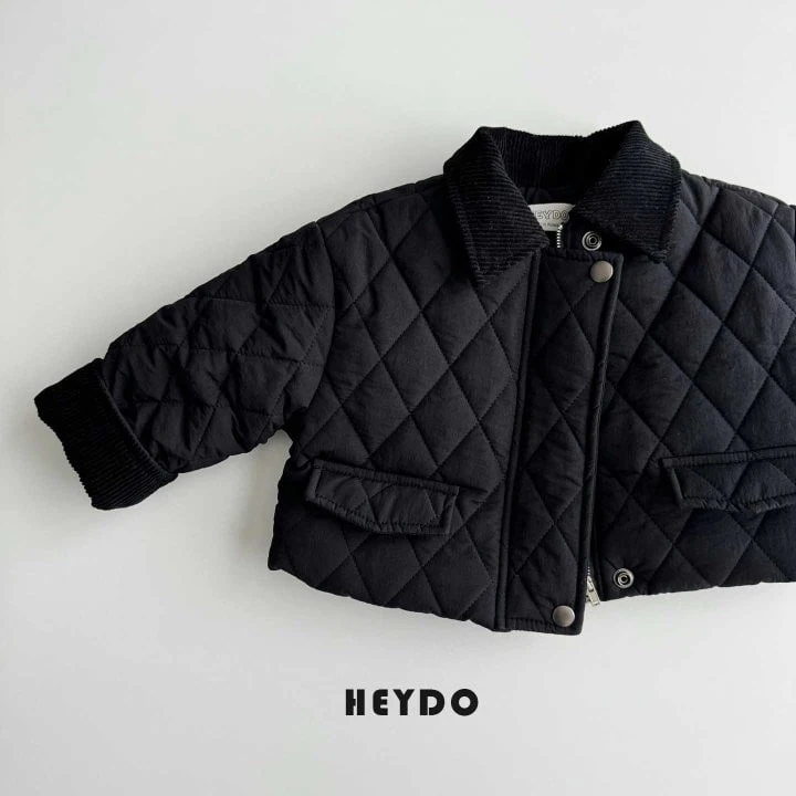 Heydo - Korean Children Fashion - #childofig - Ralph Quilted Jacket - 4