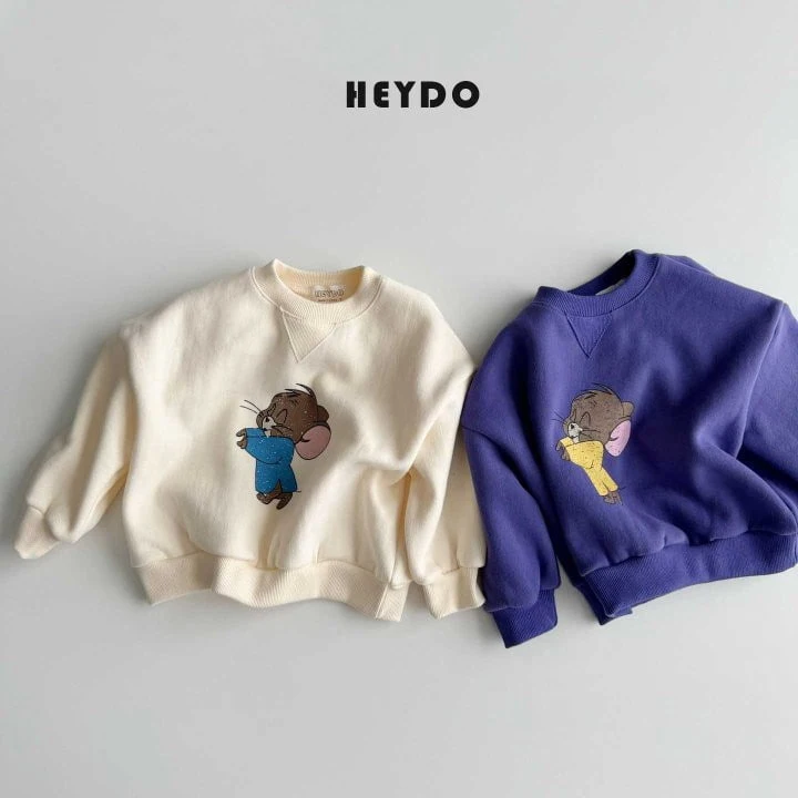 Heydo - Korean Children Fashion - #designkidswear - Sleep Jerry Sweatshirt - 2