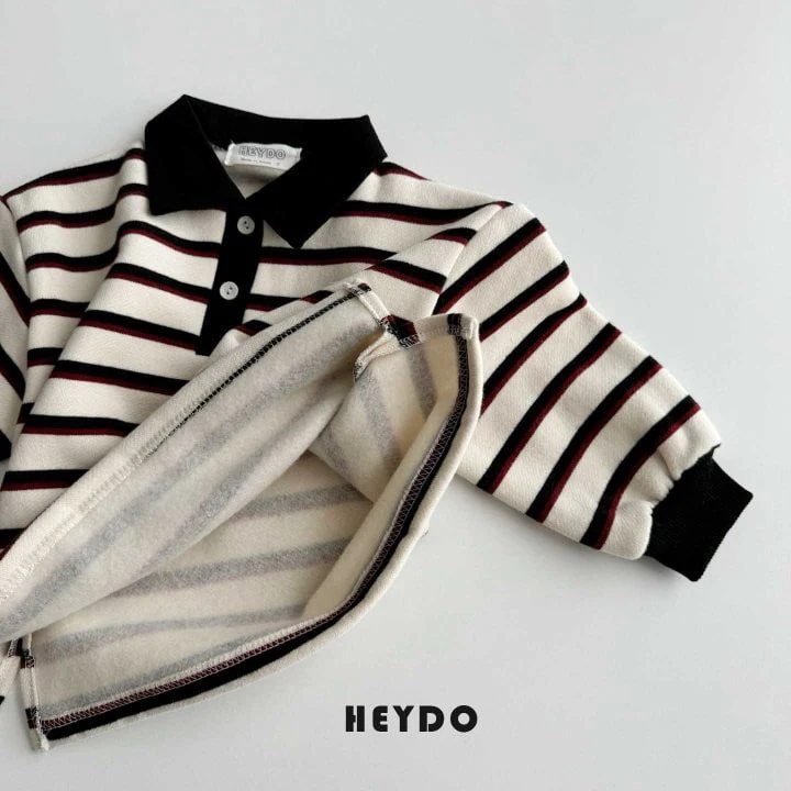 Heydo - Korean Children Fashion - #designkidswear - Multi Collar Tee - 8