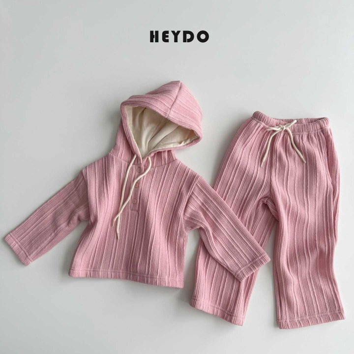 Heydo - Korean Children Fashion - #designkidswear - Knit Ribbed Set - 2