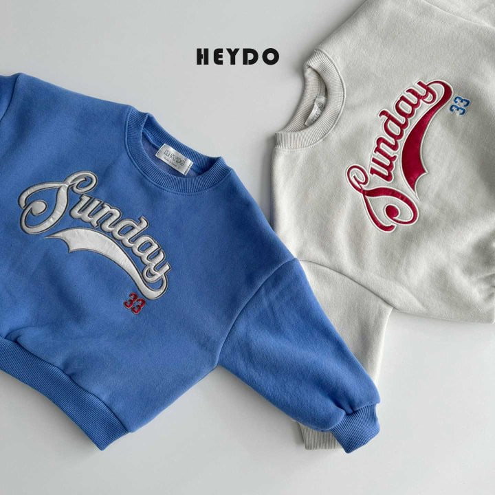 Heydo - Korean Children Fashion - #fashionkids - Sunday Sweatshirt - 3