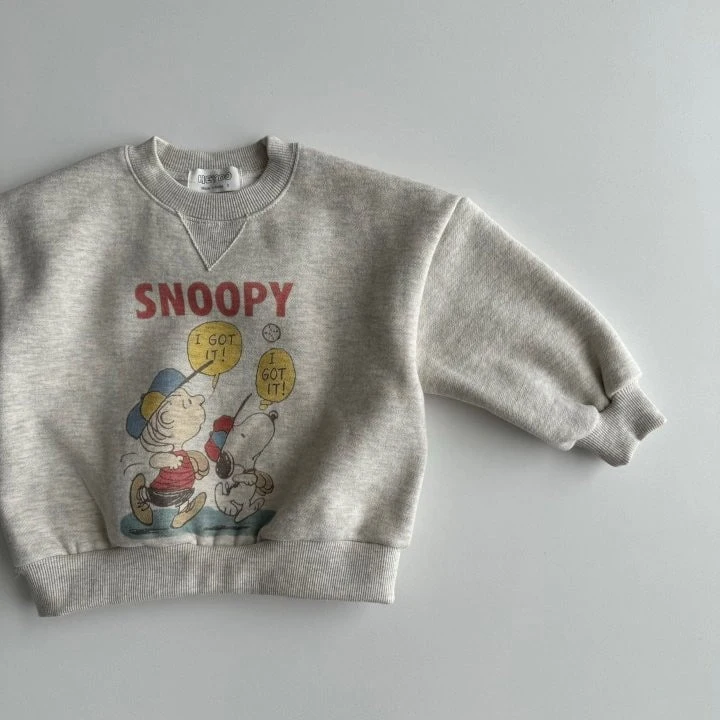 Heydo - Korean Children Fashion - #kidsshorts - Snoop Sweatshirt - 6