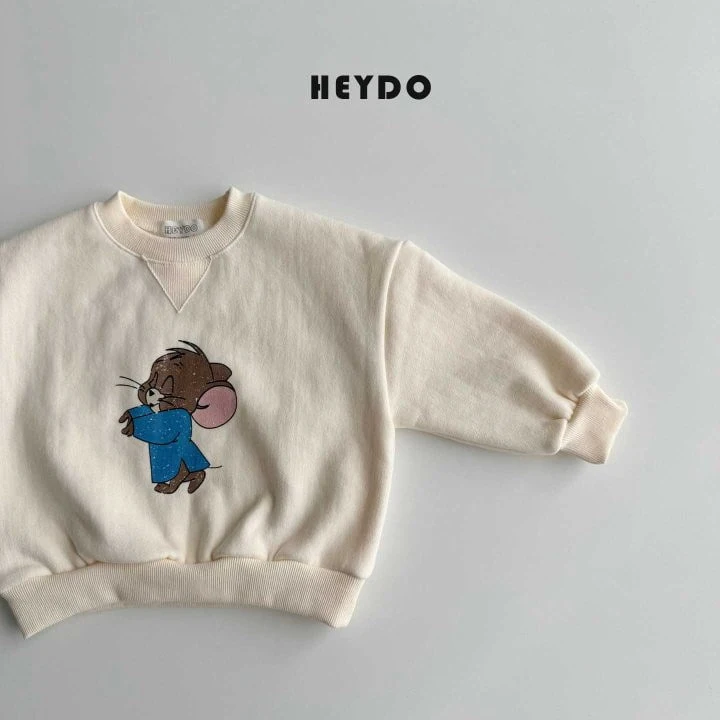 Heydo - Korean Children Fashion - #kidsshorts - Sleep Jerry Sweatshirt - 5