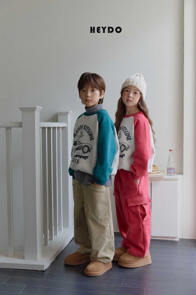 Heydo - Korean Children Fashion - #kidsshorts - Maison Raglan Sweatshirt - 12