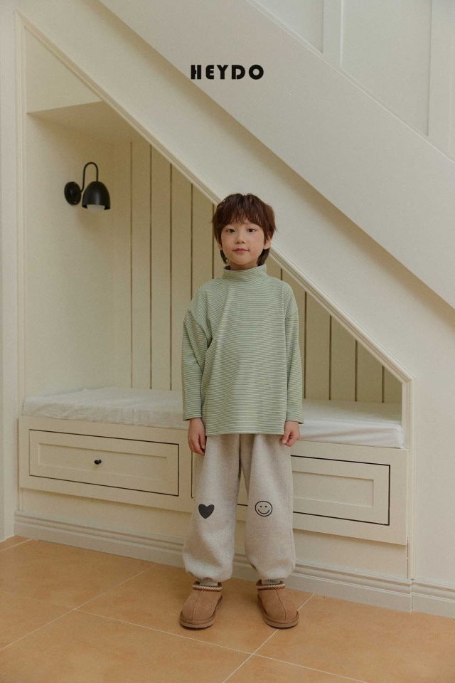 Heydo - Korean Children Fashion - #kidsshorts - Pastel Tee Set - 12