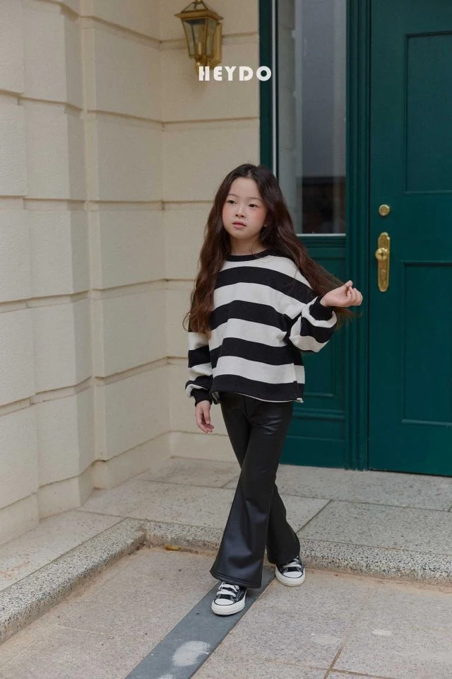 Heydo - Korean Children Fashion - #kidsstore - Span Bootcut Pants - 11