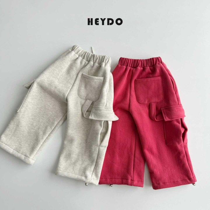 Heydo - Korean Children Fashion - #kidzfashiontrend - Banding Cargo Pants - 3