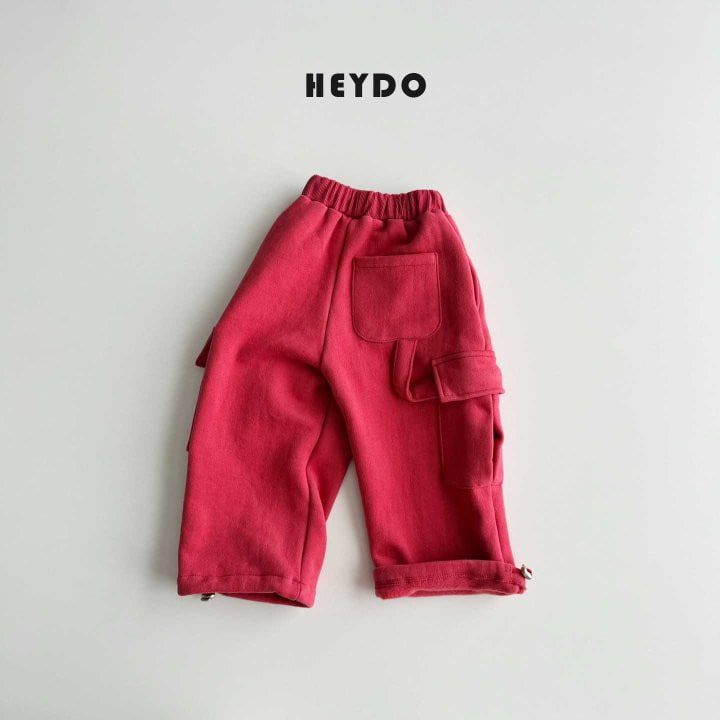 Heydo - Korean Children Fashion - #littlefashionista - Banding Cargo Pants - 5