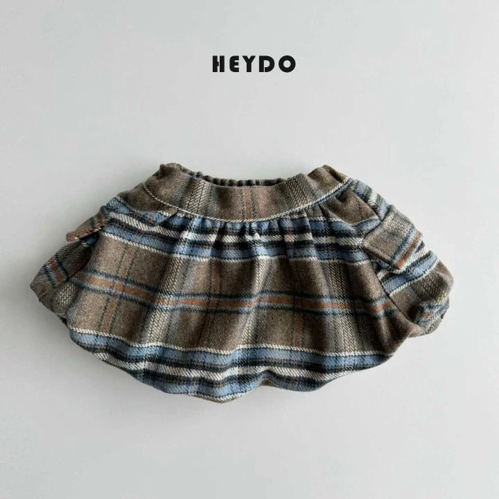 Heydo - Korean Children Fashion - #littlefashionista - Wool Balloon Cargo Skirt - 4