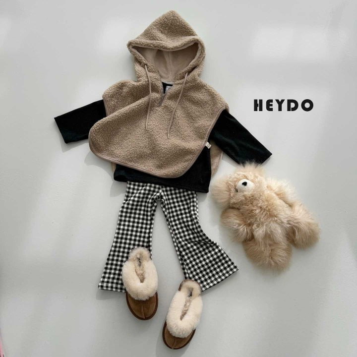 Heydo - Korean Children Fashion - #magicofchildhood - Check Bootcut Pants - 7