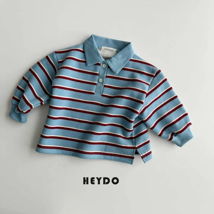 Heydo - Korean Children Fashion - #minifashionista - Multi Collar Tee - 4