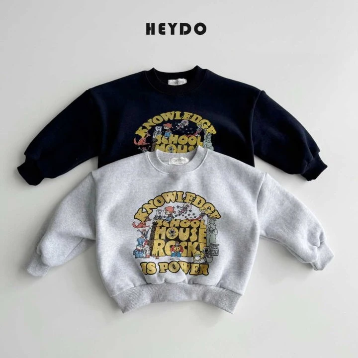 Heydo - Korean Children Fashion - #stylishchildhood - School Rock Sweatshirt