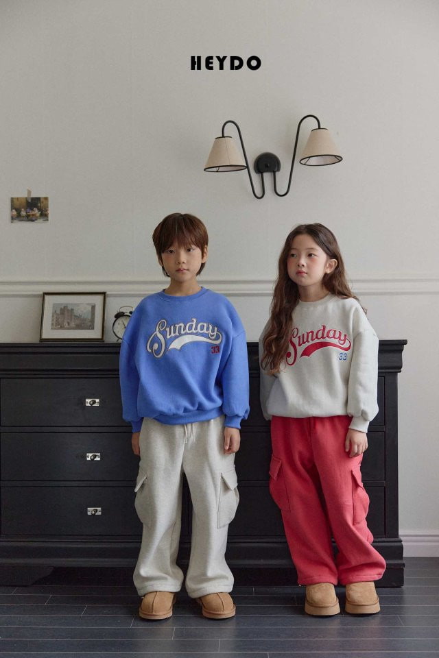 Heydo - Korean Children Fashion - #stylishchildhood - Banding Cargo Pants - 11