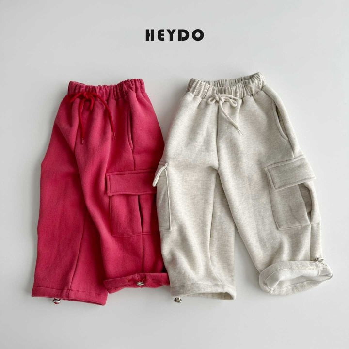 Heydo - Korean Children Fashion - #todddlerfashion - Banding Cargo Pants - 9