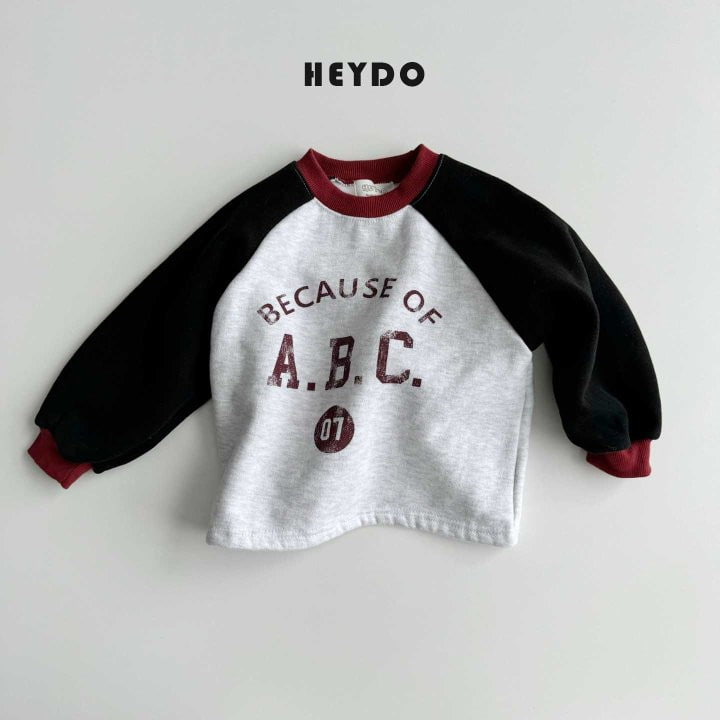 Heydo - Korean Children Fashion - #todddlerfashion - ABC Sweatshirt - 6