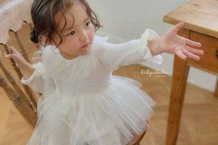 Hi Byebebe - Korean Baby Fashion - #babyoutfit - Lina Knit Cha Bodysuit