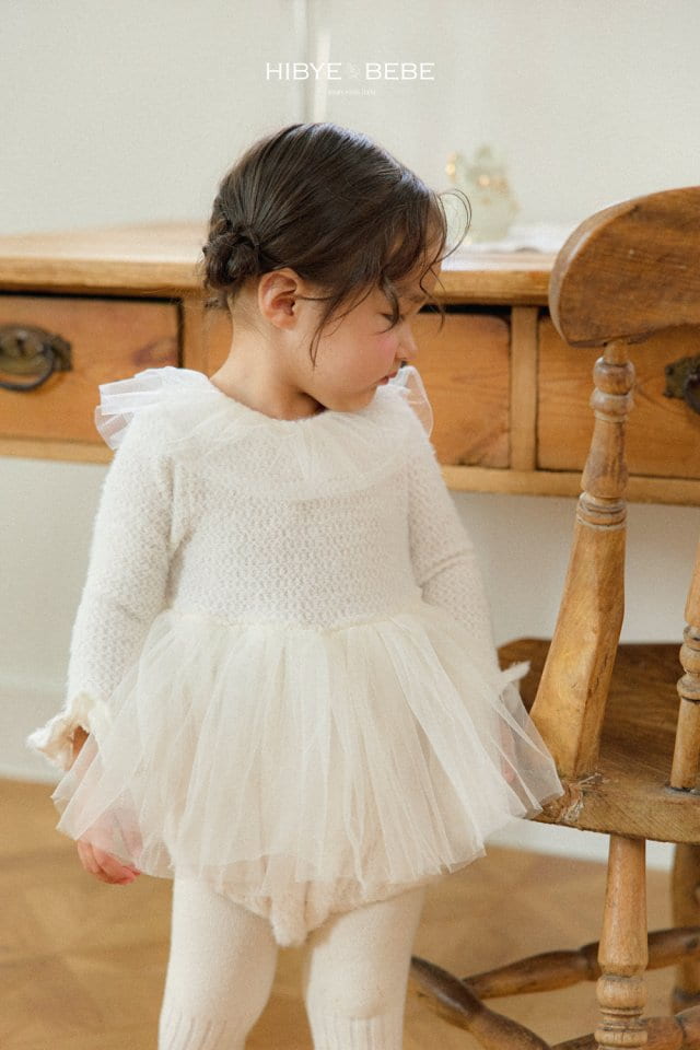 Hi Byebebe - Korean Baby Fashion - #smilingbaby - Lina Knit Cha Bodysuit - 5